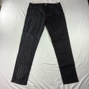 Hot Topic The Nightmare Before Christmas Jack Head Patch Pant Size 15